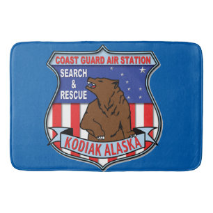 Tapis De Bain Gare aérienne de la Garde côtière Kodiak