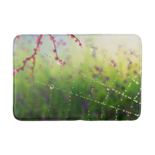Tapis De Bain Gemmes d'un chaudron de bain du matin de printemps