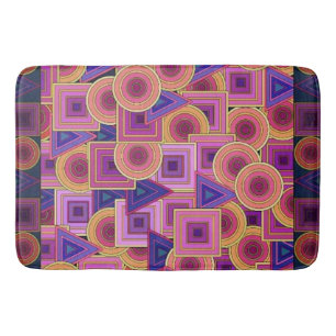 Tapis De Bain Géométrie