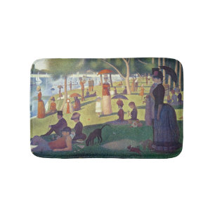 Tapis De Bain Georges Pierre Seurat Dimanche après-midi sur l