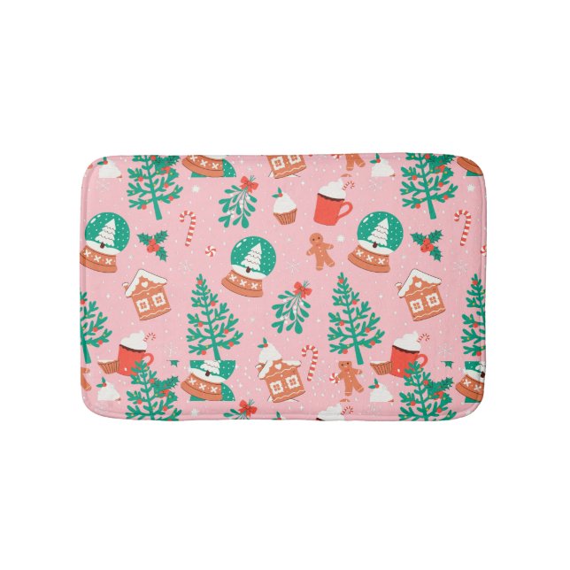 Tapis De Bain Gingerbread Noël  (Devant)