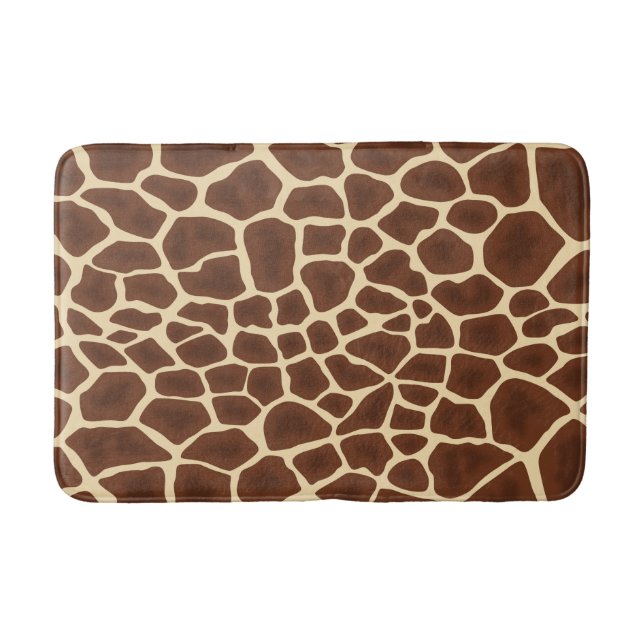 Tapis De Bain Girafe marques pression (Devant)