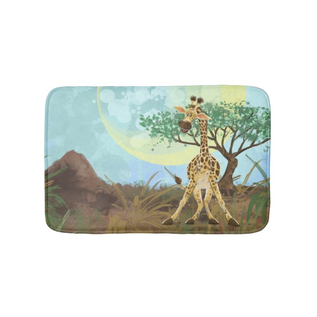 Tapis De Bain Giraffe de la Parade Animale (Devant)