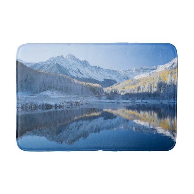 Tapis De Bain Glace et neige | Silverton, Colorado (Devant)