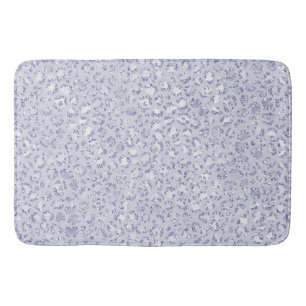 Tapis De Bain Glam Lavender Lilac Purple Empreinte de léopard P