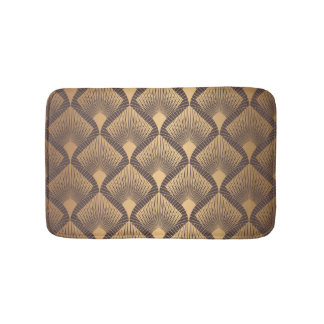Tapis De Bain Glamour Art Déco : Balances d'or.