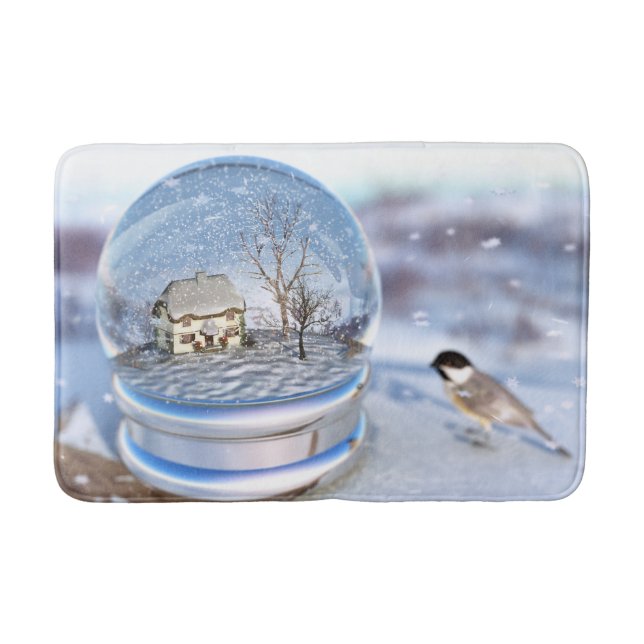 Tapis De Bain Globe des neiges - Mat (Devant)
