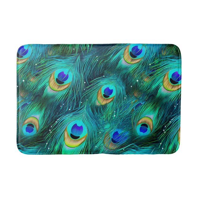 Tapis De Bain Gloire de paon (Devant)