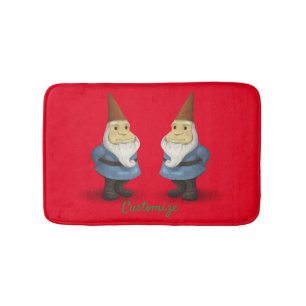 Tapis De Bain Gnome des Fêtes d'hiver Thunder_Cove