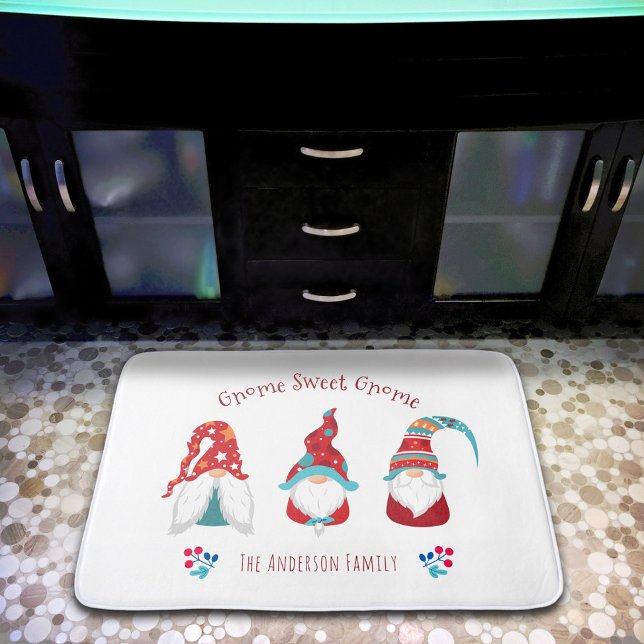 Tapis De Bain Gnome Douce Gnome Mignon Moderne Simple Fée De Noë (Créateur téléchargé)