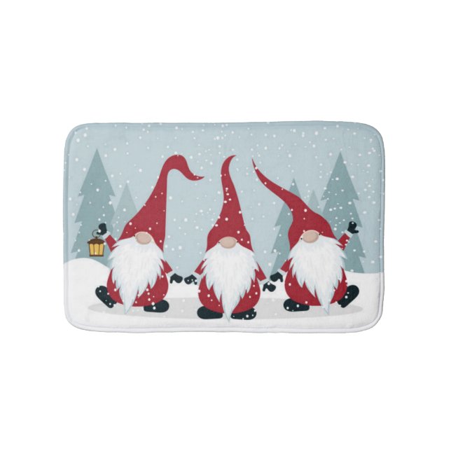 TAPIS DE BAIN **GNOMES CHRISMAS COOL** BATH MAT (Devant)