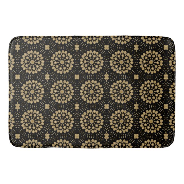 Tapis De Bain Gold Pinwheel (Devant)