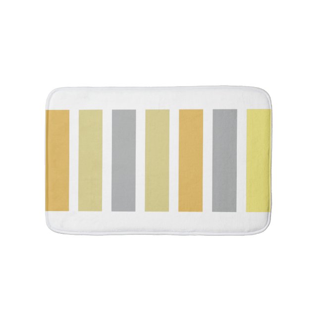 Tapis De Bain Gold Silver Bronze Metal Hues (Devant)