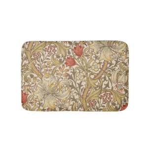 Tapis De Bain Golden Lily Version Motif 2 Par William Morris