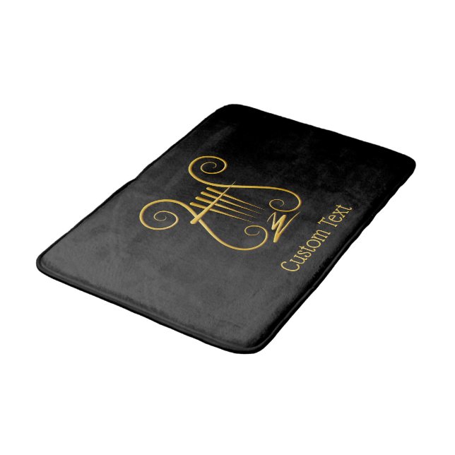 Tapis De Bain Golden lyre (Angle)
