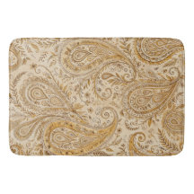 Golden Paisley Warm Cozy Classic Design
