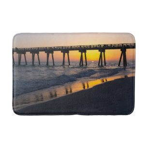 Tapis De Bain Golden Panama City Sunset Réflexion Salon de bain
