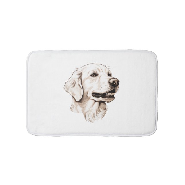 Tapis De Bain Golden Retriever 2 (Devant)