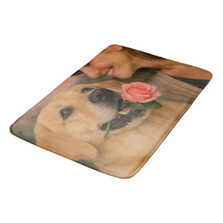 Tapis de bain Golden Retriever – Art pour animaux 