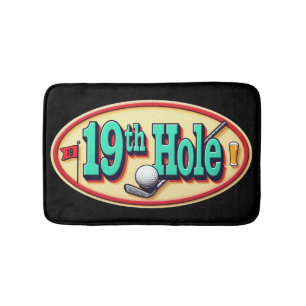 Tapis De Bain Golf classique 19th Hole Salle de bain Amusante