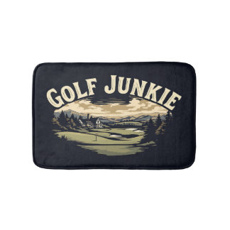 Tapis De Bain Golf Junkie Cute Salle de bain Cool