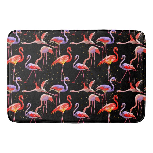 Tapis De Bain Grand Mat Flamant rose (Devant)