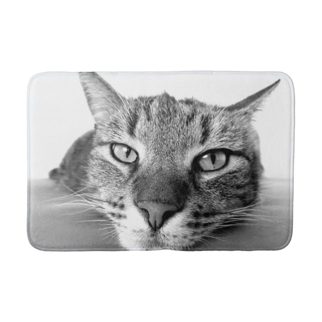 Tapis De Bain Grand visage Chat (Devant)