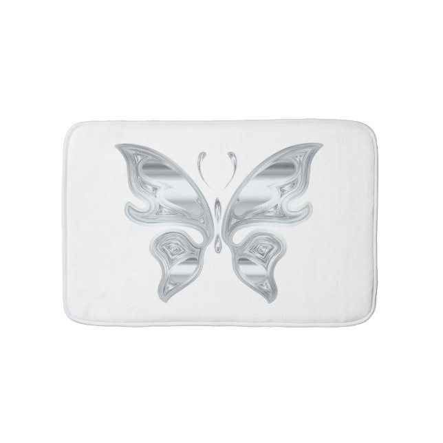 Tapis De Bain grande conception de papillon (Devant)