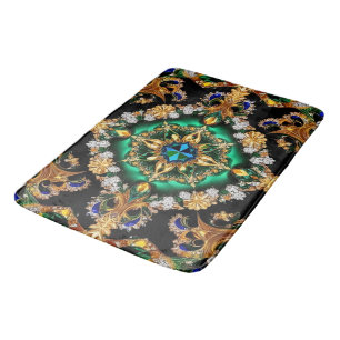 Tapis De Bain Grande natte de bain aux couleurs brésiliennes
