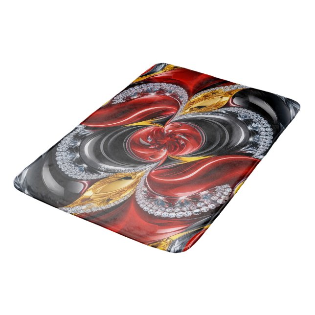 Tapis De Bain Grande natte de bain avec les couleurs allemandes (Angle)