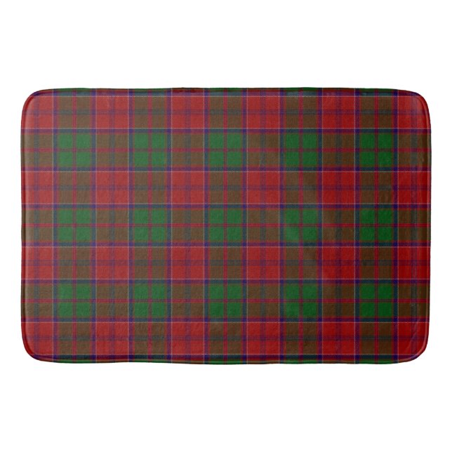 Tapis De Bain Grant Clan Famille Tartan Scottish Plaid (Devant)