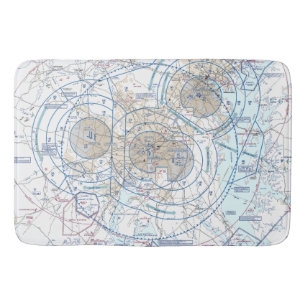 Tapis De Bain Graphique aéronautique