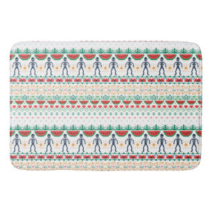 Tapis De Bain Graphique mexicain de Frida Kahlo