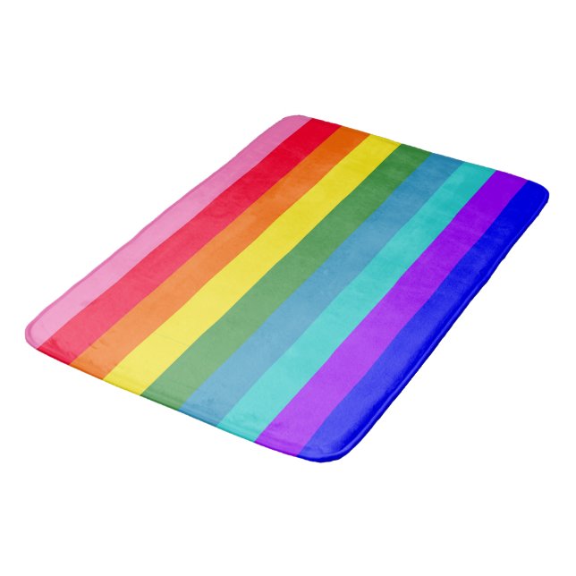 Tapis de bain Gras Rainbow (Angle)