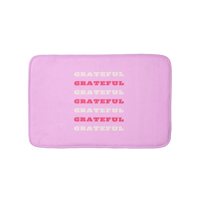 Tapis De Bain Gratuit, Remerciements, Citation De Gratitude, Ros (Devant)