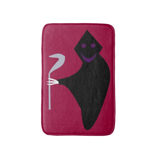 Tapis De Bain Grave couche Halloween Bain Mat (Devant (Vertical))