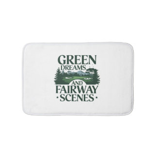 Tapis De Bain Green Dreams, Golf tendance