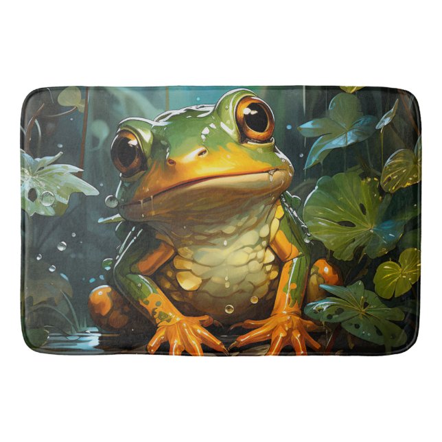 Tapis De Bain Grenouille Artsy (Devant)