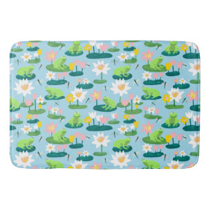 Tapis De Bain Grenouilles et coussinets de Lily mignonnes person