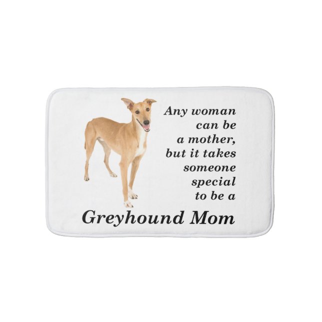 Tapis De Bain Greyhound Maman Mat (Devant)