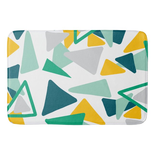 Tapis De Bain Gribouillage triangle 45 (Devant)