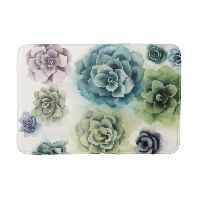 Tapis De Bain Groupe de succulents (Devant)
