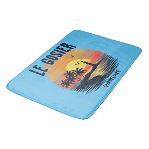 TAPIS DE BAIN GUADELOUPE VILLE LE GOSIER