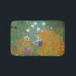 Tapis De Bain Gustav Klimt - Jardin des fleurs<br><div class="desc">Jardin aux fleurs - Gustav Klimt en 1905-1907</div>