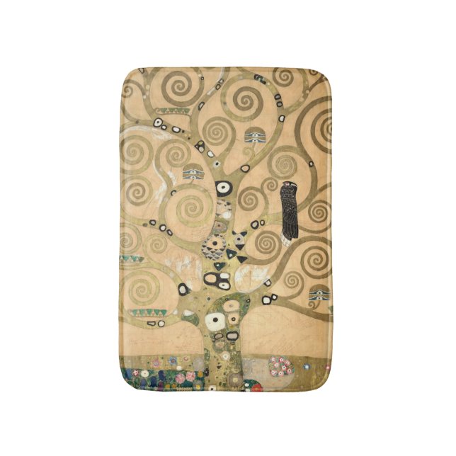 Tapis De Bain Gustav Klimt - L'Arbre de Vie, La Frieze Stoclet (Devant (Vertical))