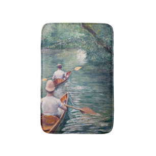 Tapis De Bain Gustave Caillebotte - Canoës sur l'Yerres