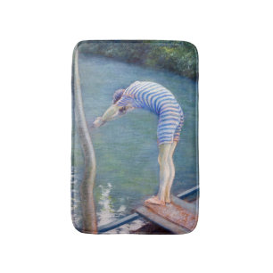 Tapis De Bain Gustave Caillebotte - Le Bather / Le Plongeur