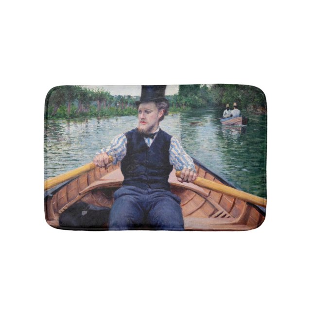 Tapis De Bain Gustave Caillebotte - Partie de bateau (Devant)