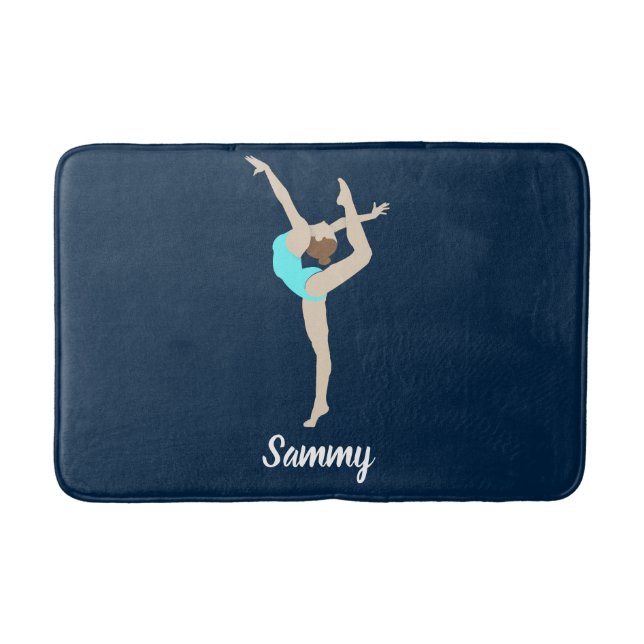 Tapis De Bain Gymnaste féminine (Devant)