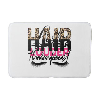 Tapis De Bain Hair Therapist Hair Stylist Hairtravist